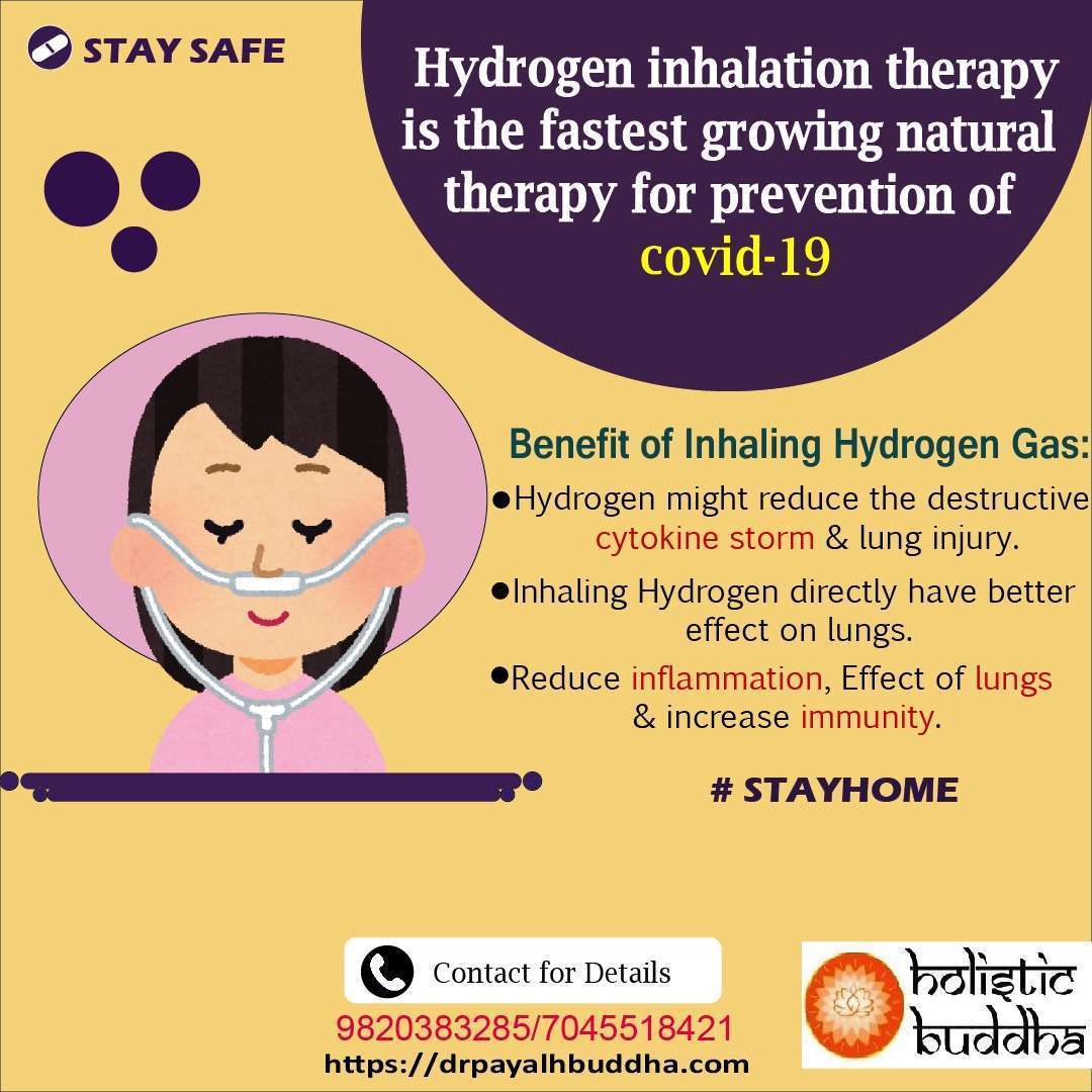 Hydrogen Cancer Control, and Hydrogen-Oxygen Inhalation for Treatment of COVID-19 pandemic.